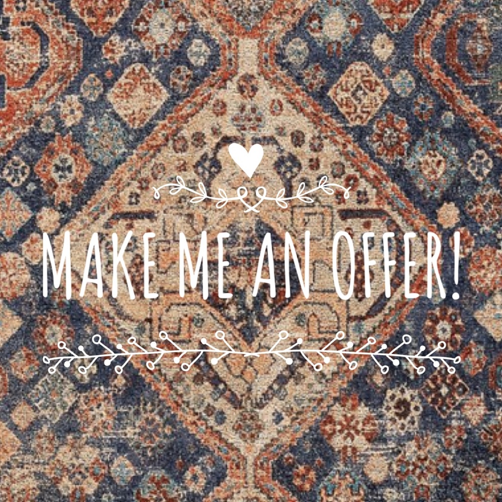 Make me an offer! I love offers. I will accept or try to come close as I can!